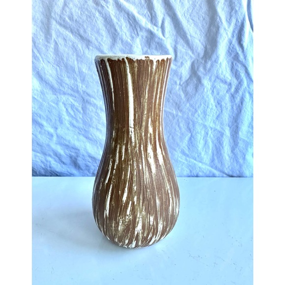 Rustic Textured Pigeon Forge Art Pottery Vase | Vintage Home Decor - Picture 6 of 10